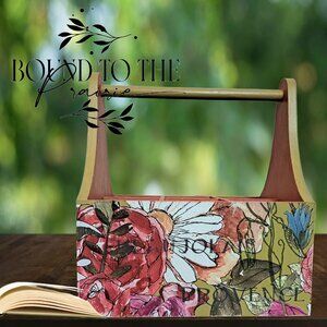 Restyled Wooden "Garden Tool" Box